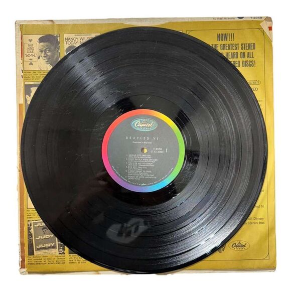 1965 Beatles VI‎ Capitol T 2358 Mono Original Early LA Pressing Vintage - Picture 5 of 7